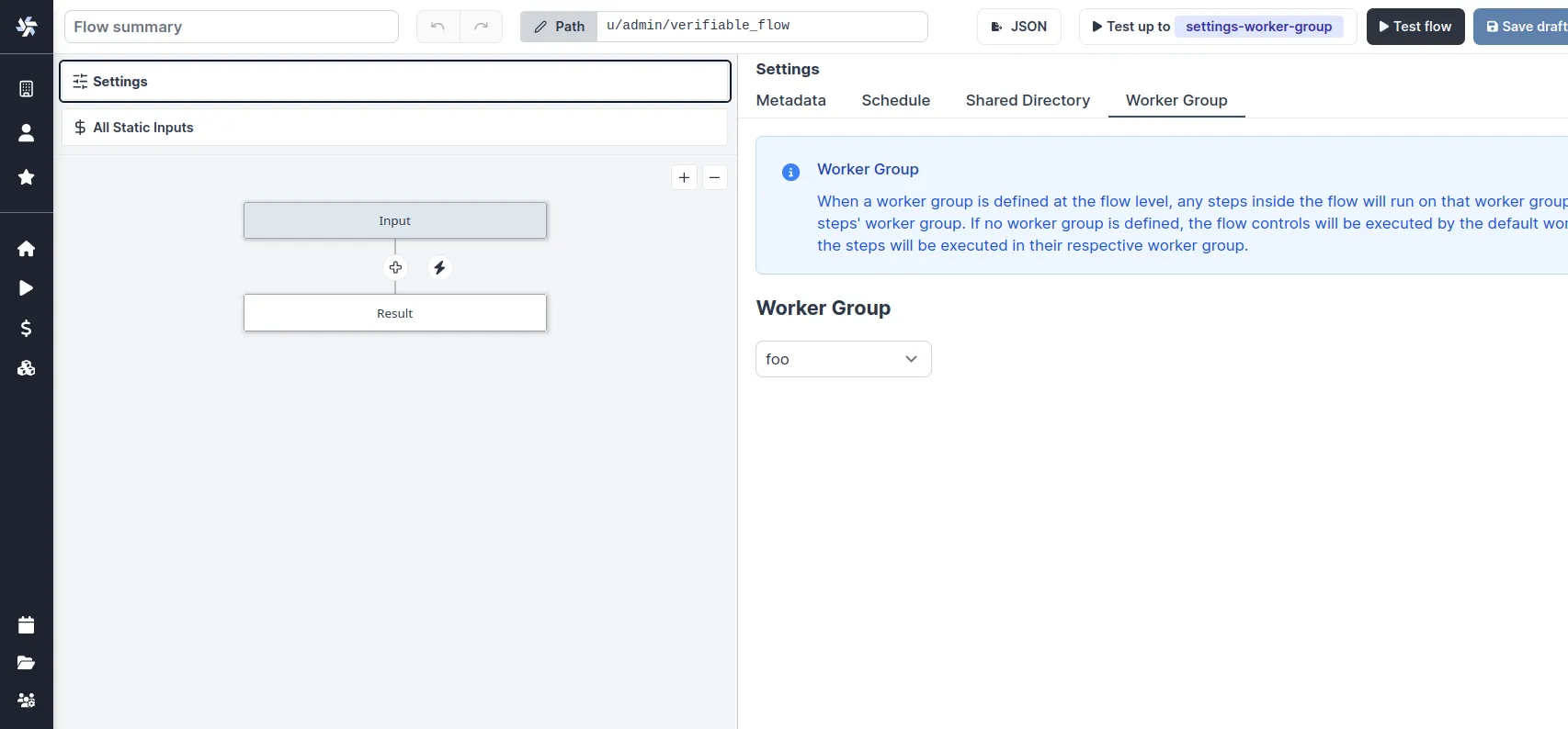 Flow's Worker Group