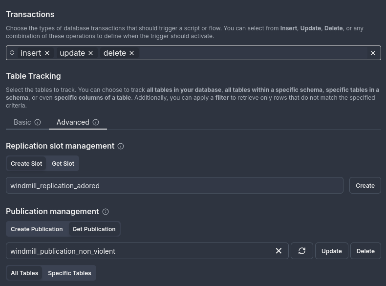 Retrieve and manage publication: windmill_publication_non_violent Retrieving and managing publication example